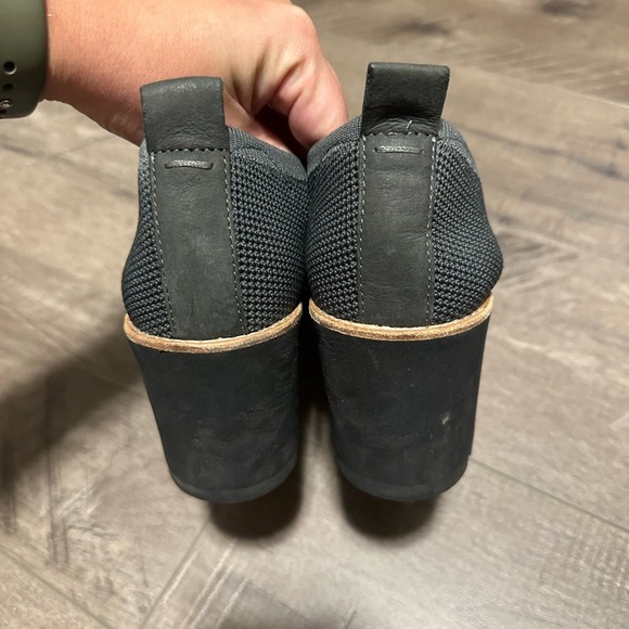Eileen Fisher Marie Slip On Cushioned Wedge Grey Graphite 7.5 NWOB - Picture 3 of 4